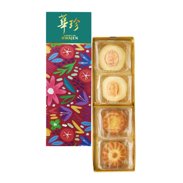 花韻禮盒4入,華珍