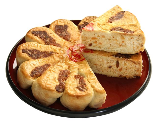傳統甕底味-菊花餅,華珍
